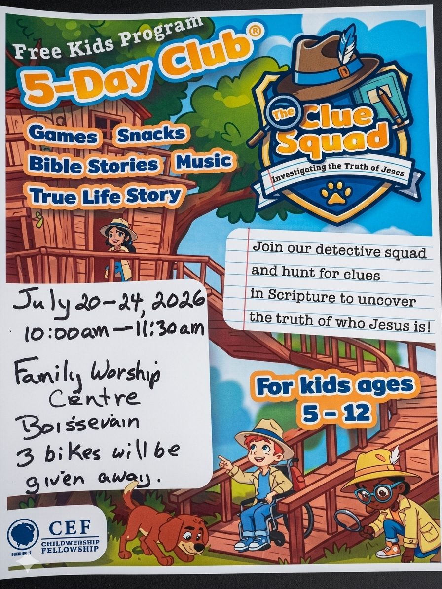 5 Day Bible Club